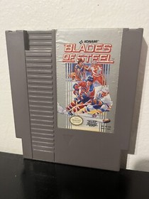Blades of Steel (SISTEMA DE ENTRETENIMIENTO NES Nintendo, 1988) aut&eacute;ntico y probado