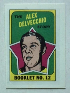 1971-72 Topps HOCKEY #12 Alex Delvecchio Red Wings MINT - - Picture 1 of 1