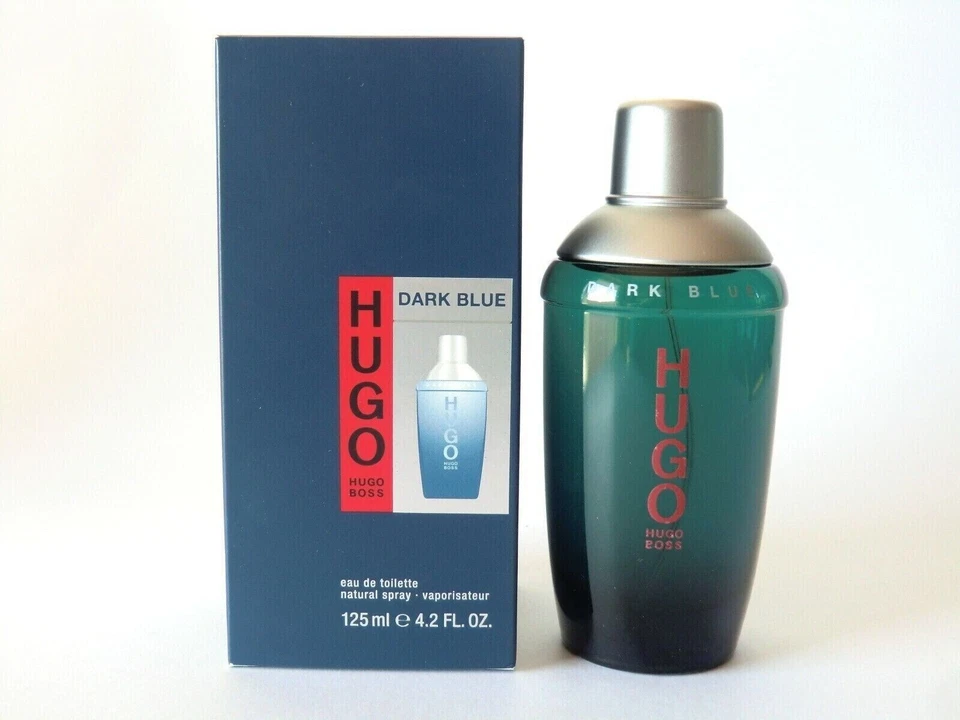 Hugo Dark Blue por Hugo Boss 4,2 oz/125 ml eau de toilette spray para hombres SELLADO Foto 1 de 1