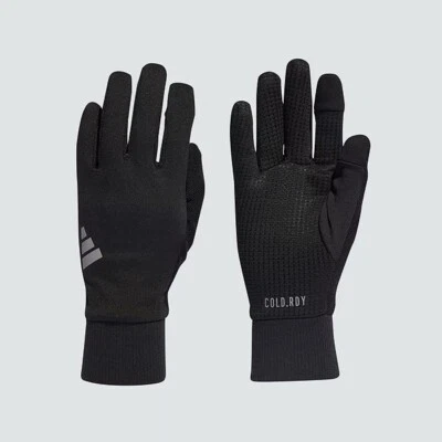 Adidas COLD.RDY Detalle Reflectante Unisex Guantes para Correr Deportes Negros Nuevos con Etiquetas HY0670 Foto 1 de 3