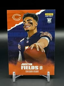 Justin Fields 2021 Panini Instant Illustration Series Rookie #IS-JF/7167 Bears - Imagen 1 de 2