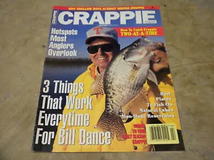 Crappie World Februar 1996 Magazin - Bill Dance - Hotspots Angler Overlook - Bild 1 von 3