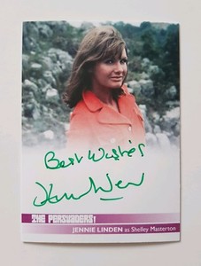 Unstoppable Cards The Persuaders Jennie Linden Autograph Card JL2 