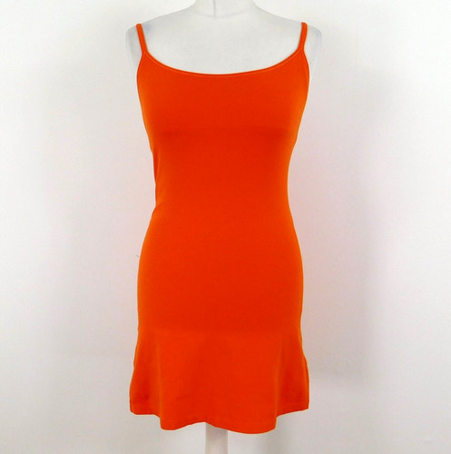 UNDERCOVER Abito corto Victoria's Secret arancione slip taglia XS