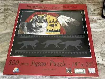 Rompecabezas 18" x 24" Pathfinder de Nancy Wood Taber 500 piezas sellado artículo nuevo Foto 1 de 2