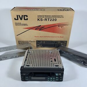 JVC KS-RT220 Cassette Receiver Tape Deck Car Stereo *New Old Stock/Open Box