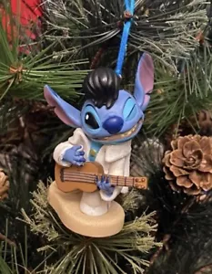 Disney Elvis Stitch Christmas Ornament - Picture 1 of 1