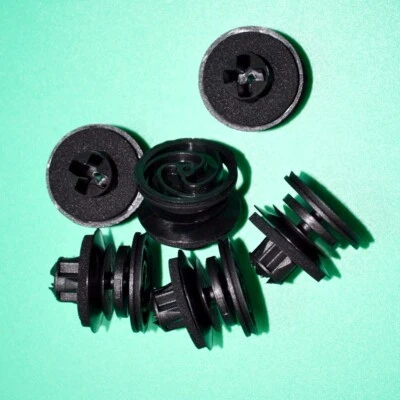 10 piezas Clips de puerta Montajes en panel Tornillos de fijación para Volkswagen con sello Foto 1 de 4