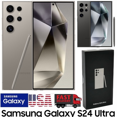 Samsung Galaxy S24 Ultra - 256 GB - Titanium Black (Unlocked) for