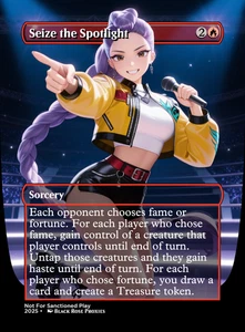 Seize the Spotlight - MTG Anime Custom Playtest - Foto 1 di 4