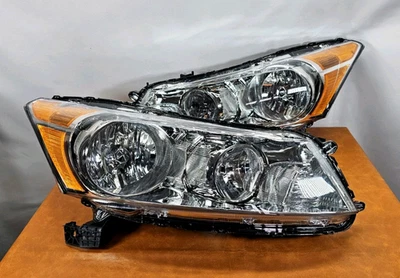 JUEGO DE 4 PUERTAS PARA HONDA ACUERDO SEDÁN 2008-2012 PAR FAROS HALÓGENOS MERCADO DE ACCESORIOS #1 Foto 1 de 4
