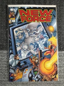 1995 Image Comics / New Force / #4 / “Lab Escape” / Cyber Showdown Finale - Picture 1 of 1
