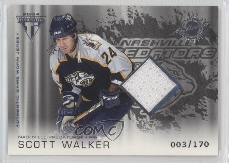 2003-04 Pacific Private Stock Titanium Retail /170 Scott Walker #165 - Image 1 of 2