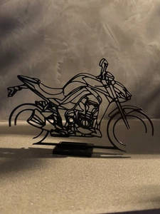 Moto stilizzata stampata in 3D - Kawasaki Z1000 - Versione XL - Foto 1 di 2