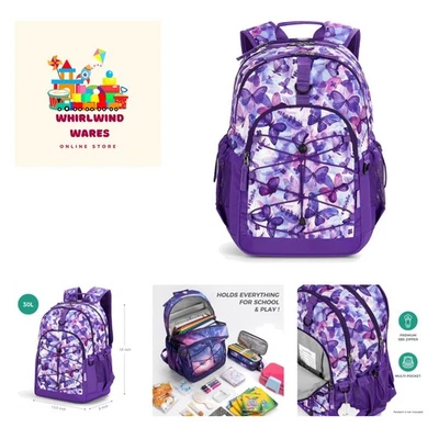 Mochila Butterfly para Adolescentes Niñas, Mochila Escolar de Viaje para Niñas Esc... Foto 1 de 4