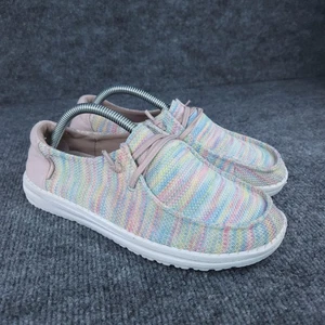 Hey Dude Wendy Youth Sox Schuhe Jugend Größe 4,5 Pastell Regenbogen Slipper Freizeit Mädchen - Bild 1 von 15