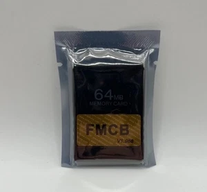 64 MB [FMCB] Memorycard Für PS2 / Playstation 2 Speicherkarte - Bild 1 von 2