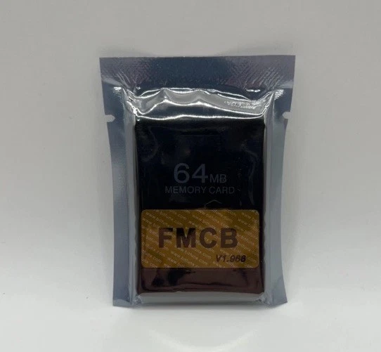 64 MB [FMCB] Memorycard Für PS2 / Playstation 2 Speicherkarte - Bild 1 von 2