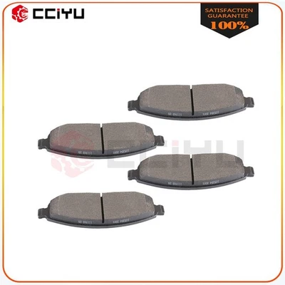 Front Metallic Brake Pads Premium For 2006 2007 2008 2009 2010 Jeep Commander - Image 1 of 4