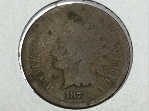 1873 Indian Cent fast Abgabepreis - Bild 1 von 2