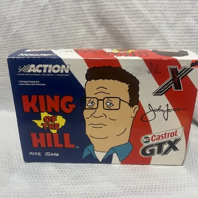 John Force 1/24 Funny Car King of the Hill Castrol Edición Limitada NHRA Diecast Foto 1 de 4