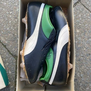 Buty piłkarskie Puma Vintage HEYNCKES TOP STAR lata 70. UK7.5 rzadkie wyprodukowane w Austrii - Zdjęcie 1 z 8
