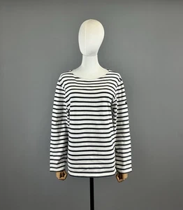 SAINT JAMES Multicolor Stripe Knit Oversized Sweatshirt Sweater Size S / USA 34 - Bild 1 von 11