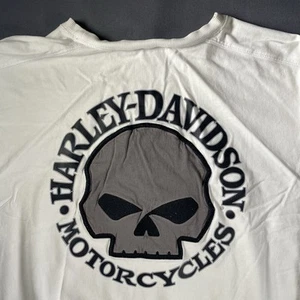Harley Davidson Langarm Herren 2XL Willie G Skull Motorrad Biker - Bild 1 von 6