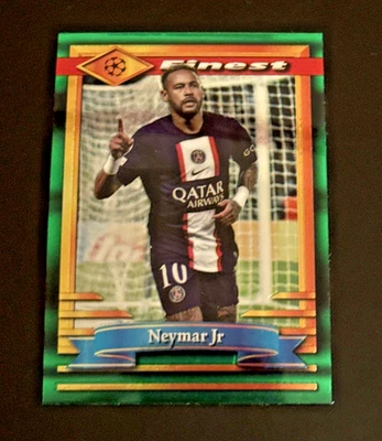 2022-23 Topps Finest Flashbacks UEFA Club Competitions #80 Neymar Jr - Bild 1 von 2