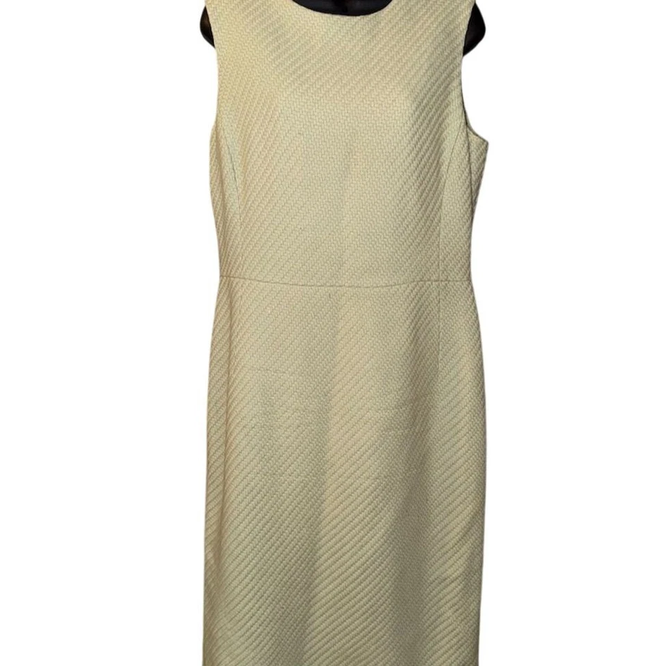 Vestido Barneys NY Para Mujer Salvia De Colección 14 Texturizado Angora Cachemira Antiguo Money Hepburn Foto 1 de 4