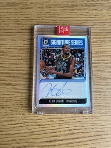 Kevin Durant 2018-19 Panini Donruss Optic Signature Series Auto Warriors #SG-KDR - Imagen 1 de 2