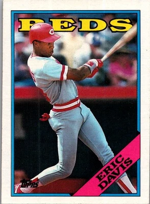 1988 Topps Eric Davis #150 Cincinnati Reds - Image 1 of 2