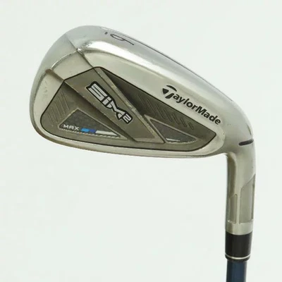 TaylorMade SIM2 MAX 2021 Iron Set 6-9,Pw,Aw 6pc Flex Stiff TENSEI BLUE TM60 - Image 1 of 4