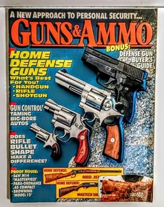 Vintage Guns & Ammo Magazine July 1992 Home Defense Guns Personal Security Issue - Picture 1 of 3