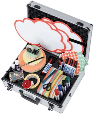 FRANKEN Moderationskoffer PROFI, 2.500 Teile, Aluminium - Bild 1 von 2