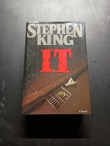 IT a Novel by Stephen King 1986 BCE HC/DJ Viking Press - Bild 1 von 5