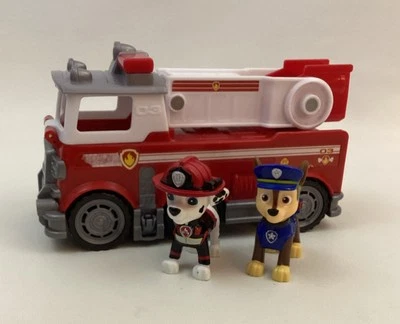 Paw Patrol Ultimate Rescue Marshall Fire Truck Vehicle and Figures - Image 1 of 4
