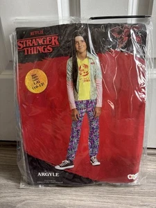 Kids Tween Classic Stranger Things Argyle S4 Costume Large 10-12 - Picture 1 of 2
