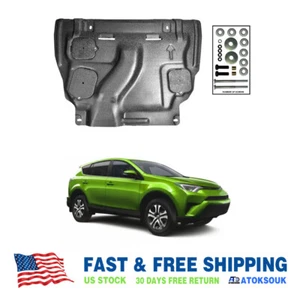 Protector contra salpicaduras de motor grueso para Toyota RAV4 2013-2018 protector de motor delantero duro - Imagen 1 de 15