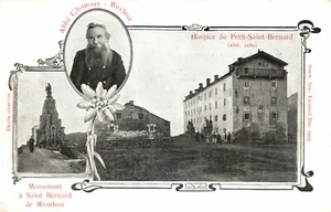 PICCOLO SAN BERNARDO, PETIT SAINT BERNARD, Aosta - L'Ospizio - L'Abate - S034 - Picture 1 of 2