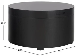 Safavieh RAFAELA ROUND COFFEE TABLE, Reduced Price 2172756858 COF9704A - Picture 1 of 5