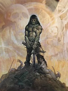 FRANK FRAZETTA LOT Of 100 Prints mIXED LOT VINTAGE PRINTS - Picture 1 of 3