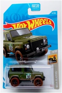 2020 Hot Wheels Land Rover Defender #32/250 Baja Blazers 4/10 Green - Picture 1 of 4
