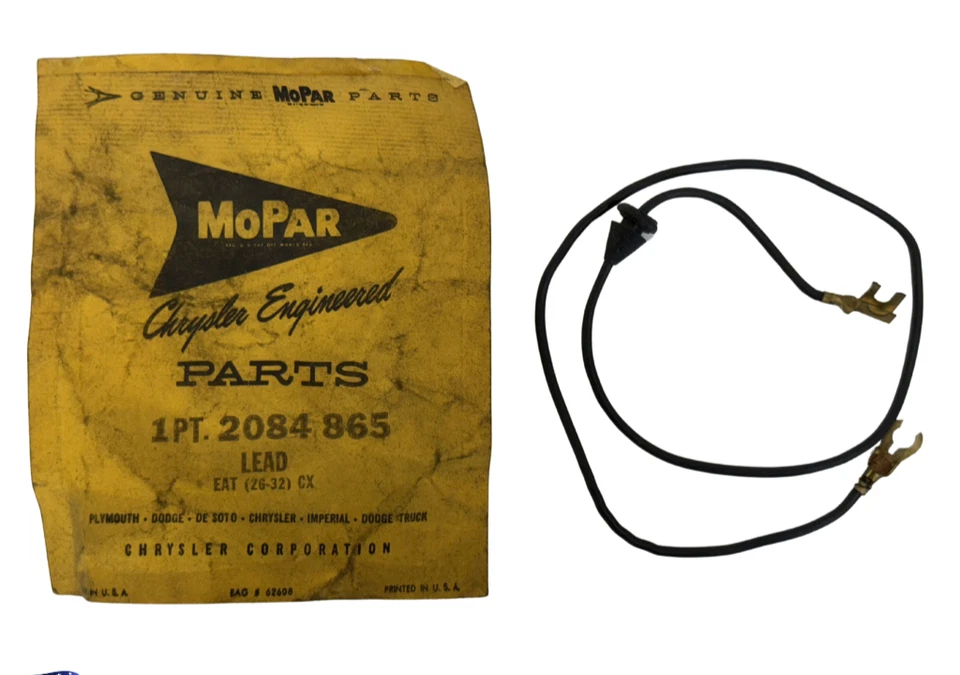 Plymouth Dodge Chrysler 1957-1960 distribuidor plomo primario 2084865 nuevo en stock Foto 1 de 4