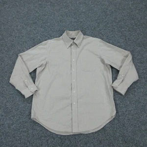 American Living Shirt Mens 16 - 32 / 33 Beige Long Sleeve Button Down - Picture 1 of 19