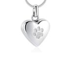 Multi-function Pet Ashes Necklace Urn Necklace with claw Prints