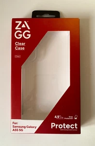 ZAGG Crystal Palace Clear Slim Phone Case For Galaxy A55 5G - Picture 1 of 6