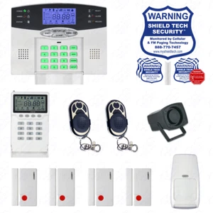DIY Wireless Home Security System LCD Burglar House Alarm Smart Voice Prompt HE - Picture 1 of 11