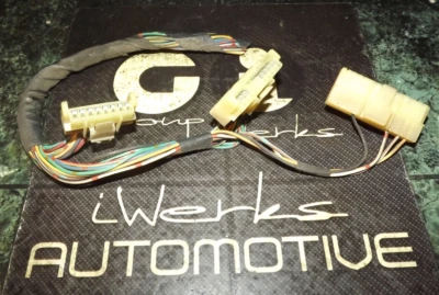 1986-1993 Mazda B2200 B2600i SE Pickup Truck Dash Gauge Cluster Cut Wire Harness - Image 1 of 4