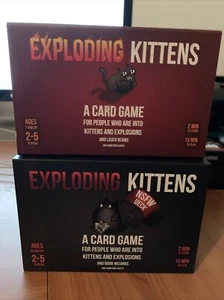 Exploding Kittens Original Edition & Exploding Kittens NSFW Deck - Picture 1 of 1